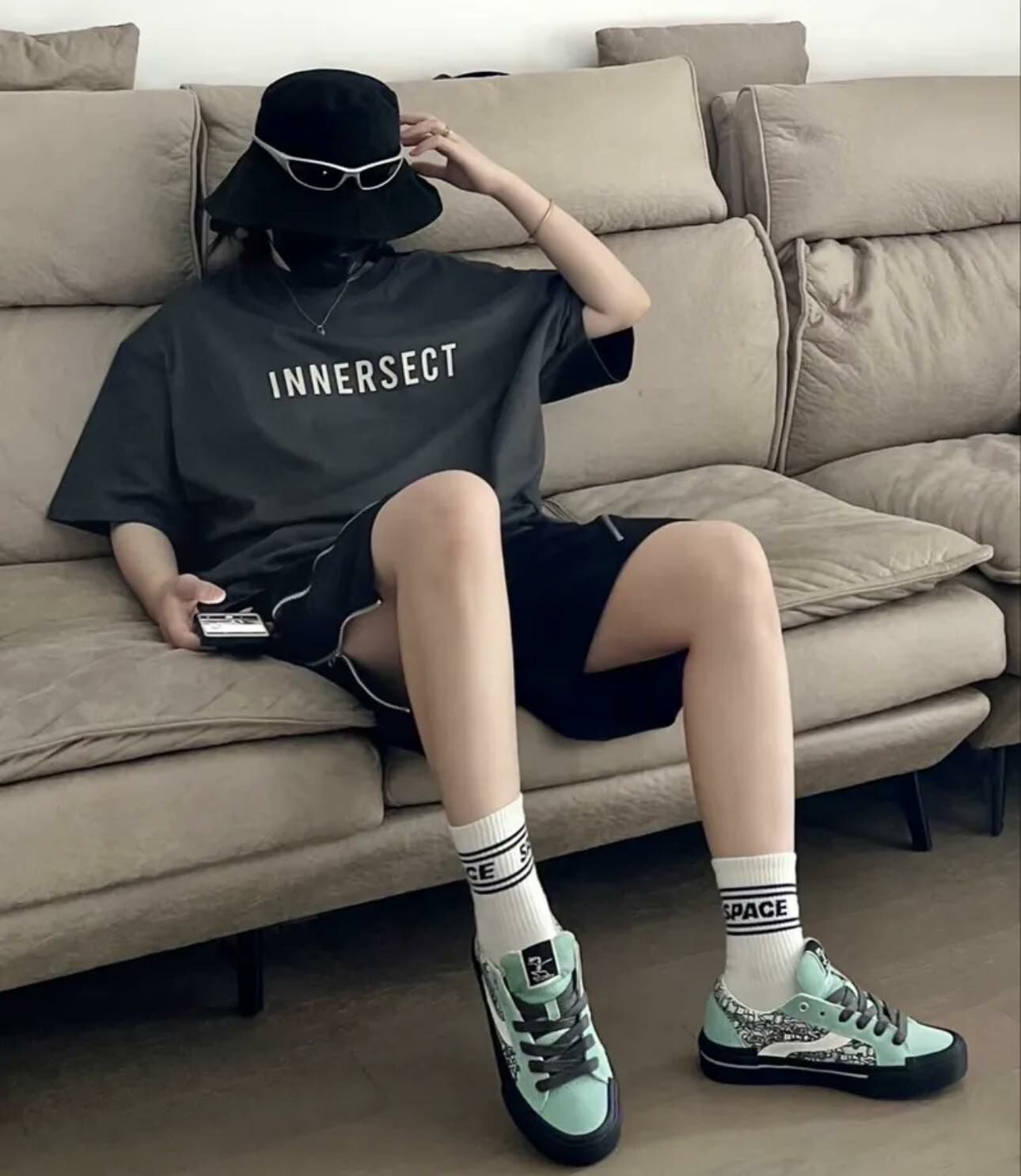 INNERSECT x Jerry Lorenzo 三生萬物 循環LOGO 短t ［inn23sstte18］