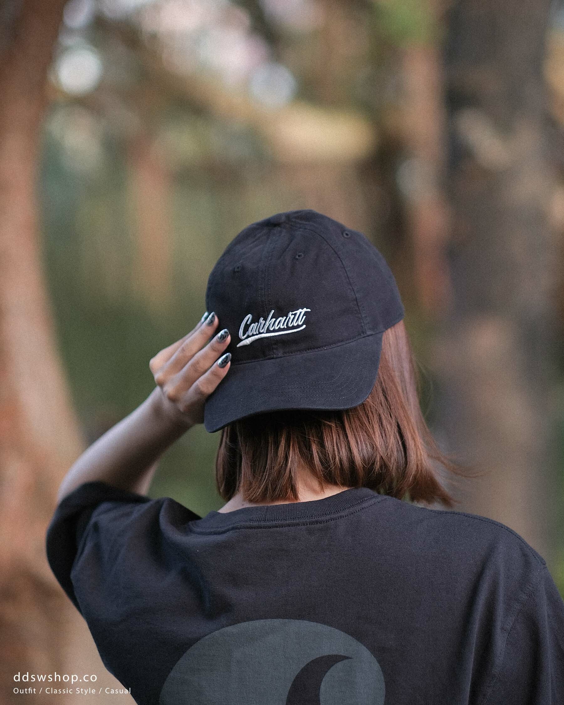 Carhartt Canvas Script Graphic Cap 草寫 Logo