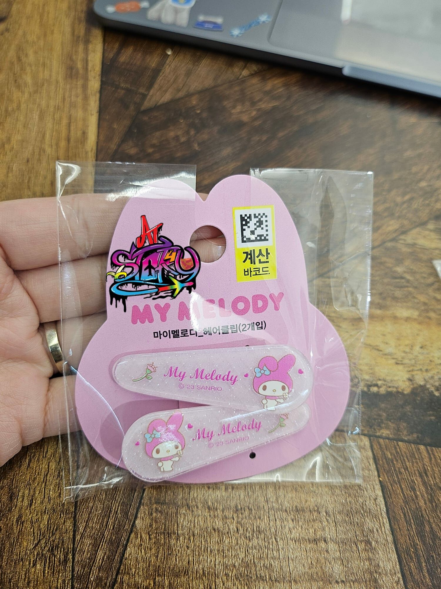韓國 Hello Kitty/My Melody髮夾 (K5/DA755)