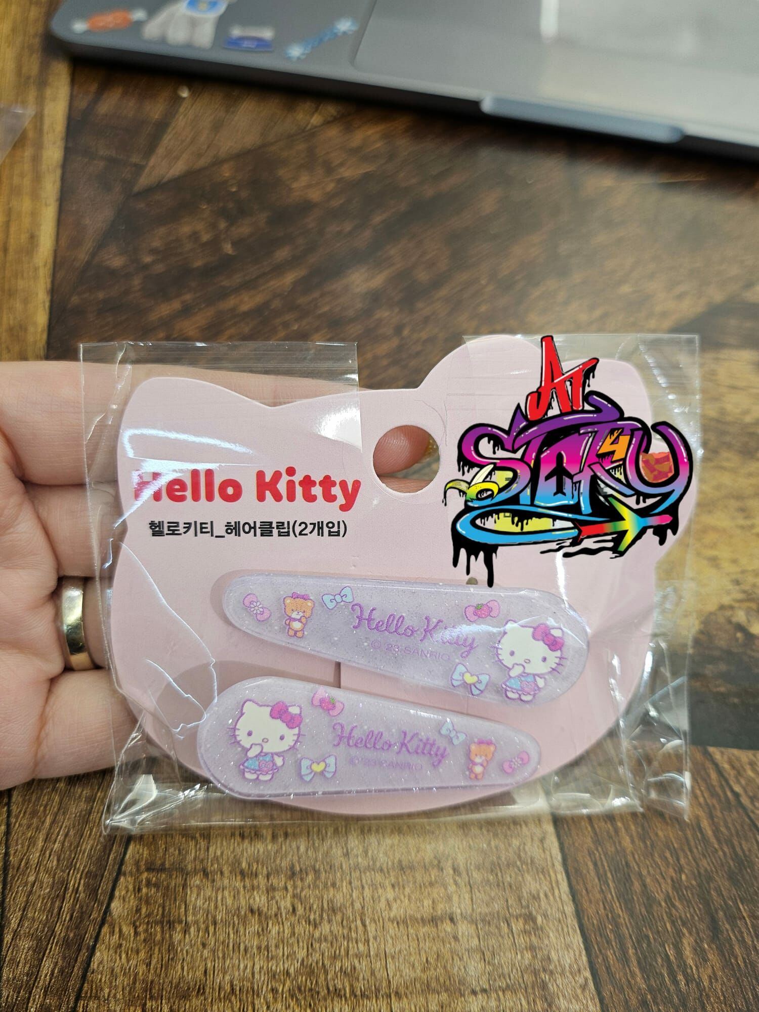 韓國 Hello Kitty/My Melody髮夾 (K5/DA755)