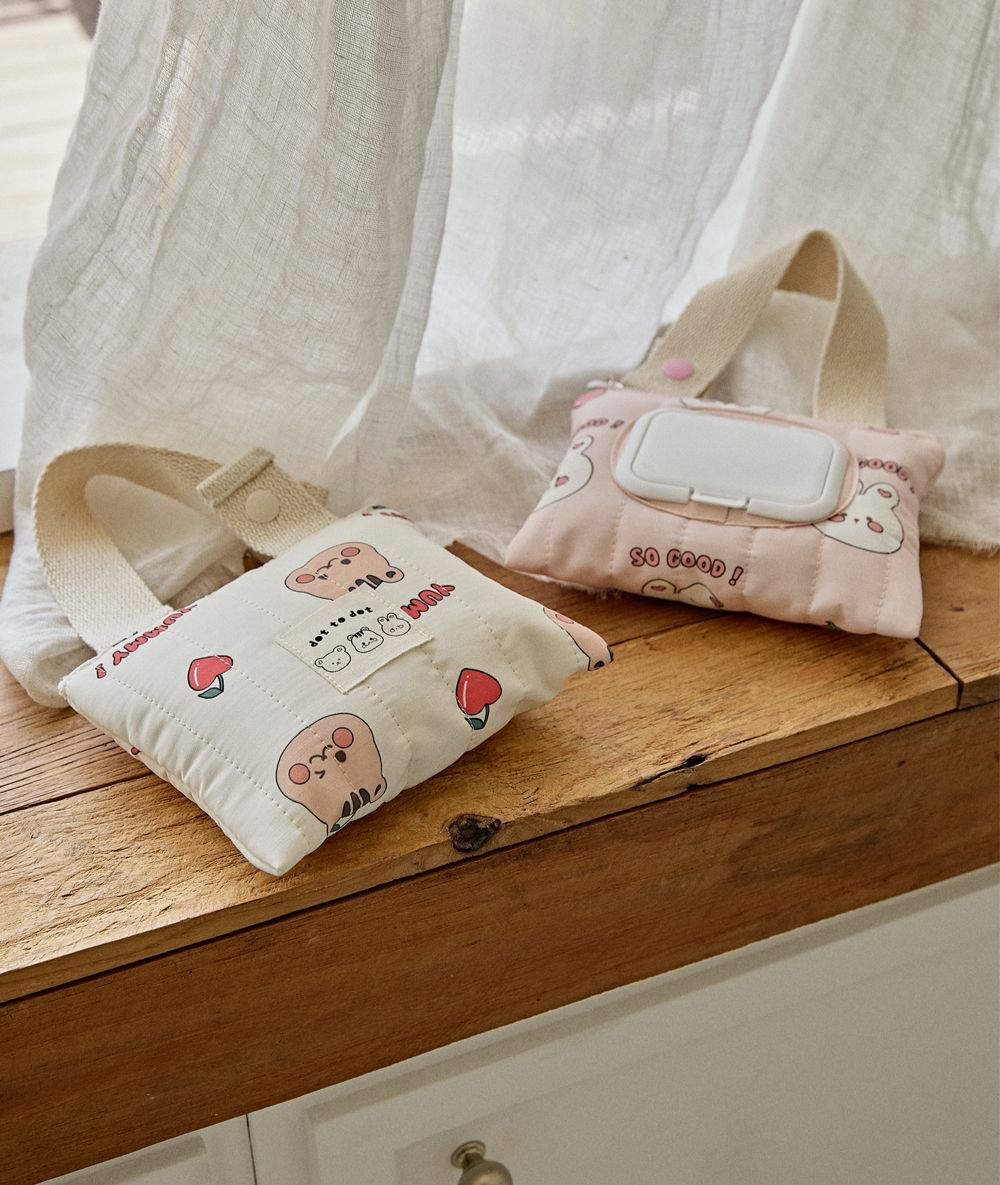 Juicy fruit🍒酸酸甜甜系列-濕紙巾便攜手提袋(小號/大號)