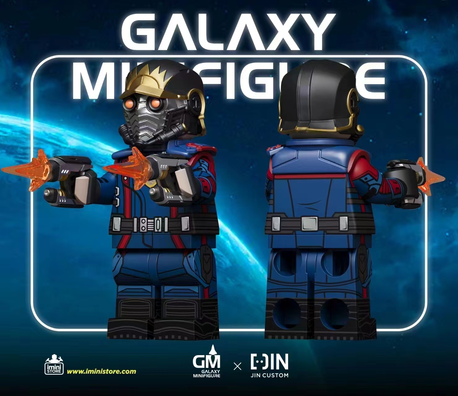 [JIN Custom] [In Stock] Star Lord - Comic Ver [PADprinted]