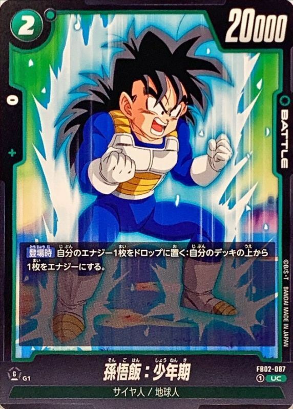 FB02-087 孫悟飯：少年期