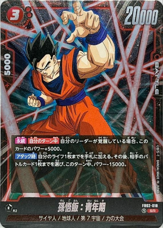 FB02-018 孫悟飯：青年期