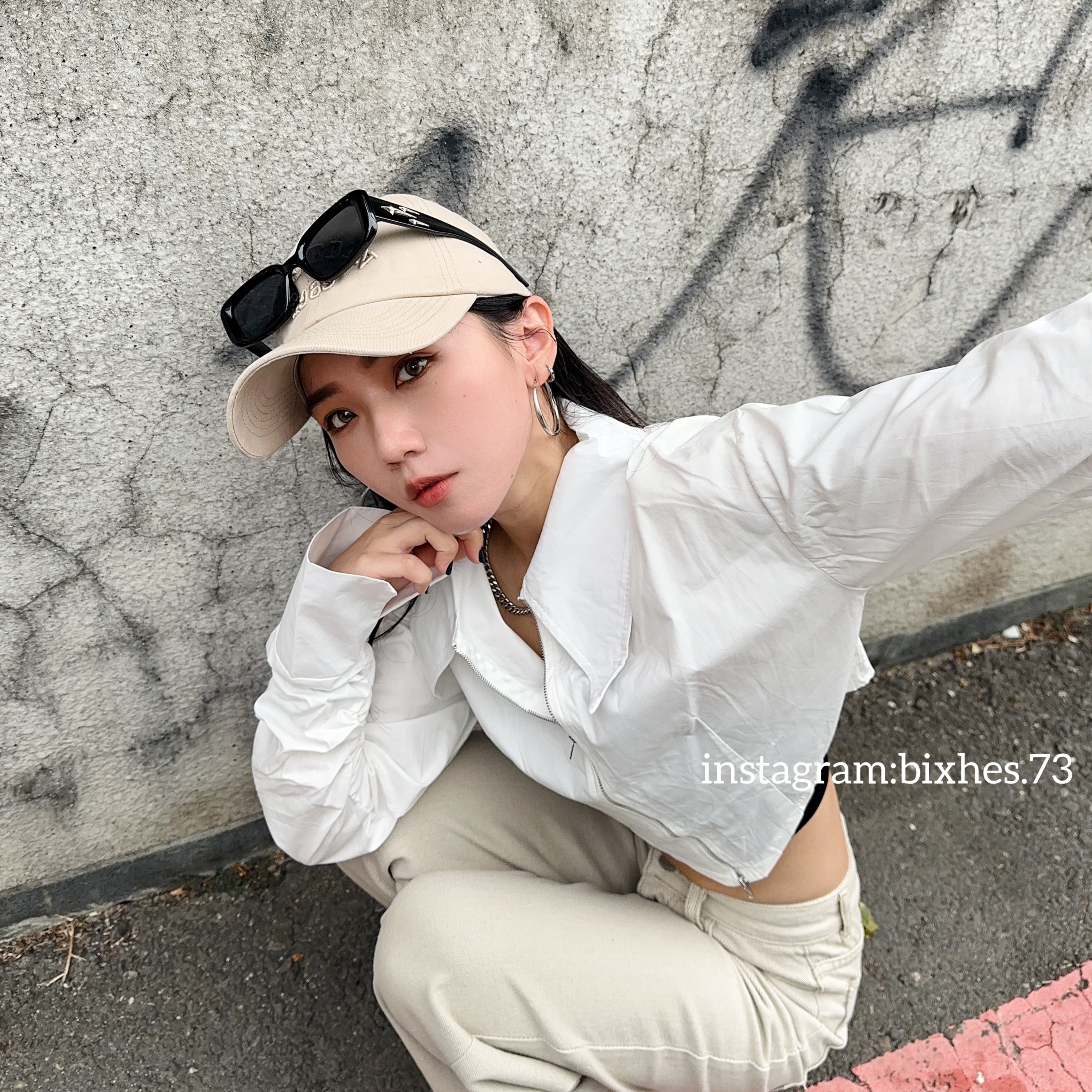 同色系刺繡老帽(H00031)