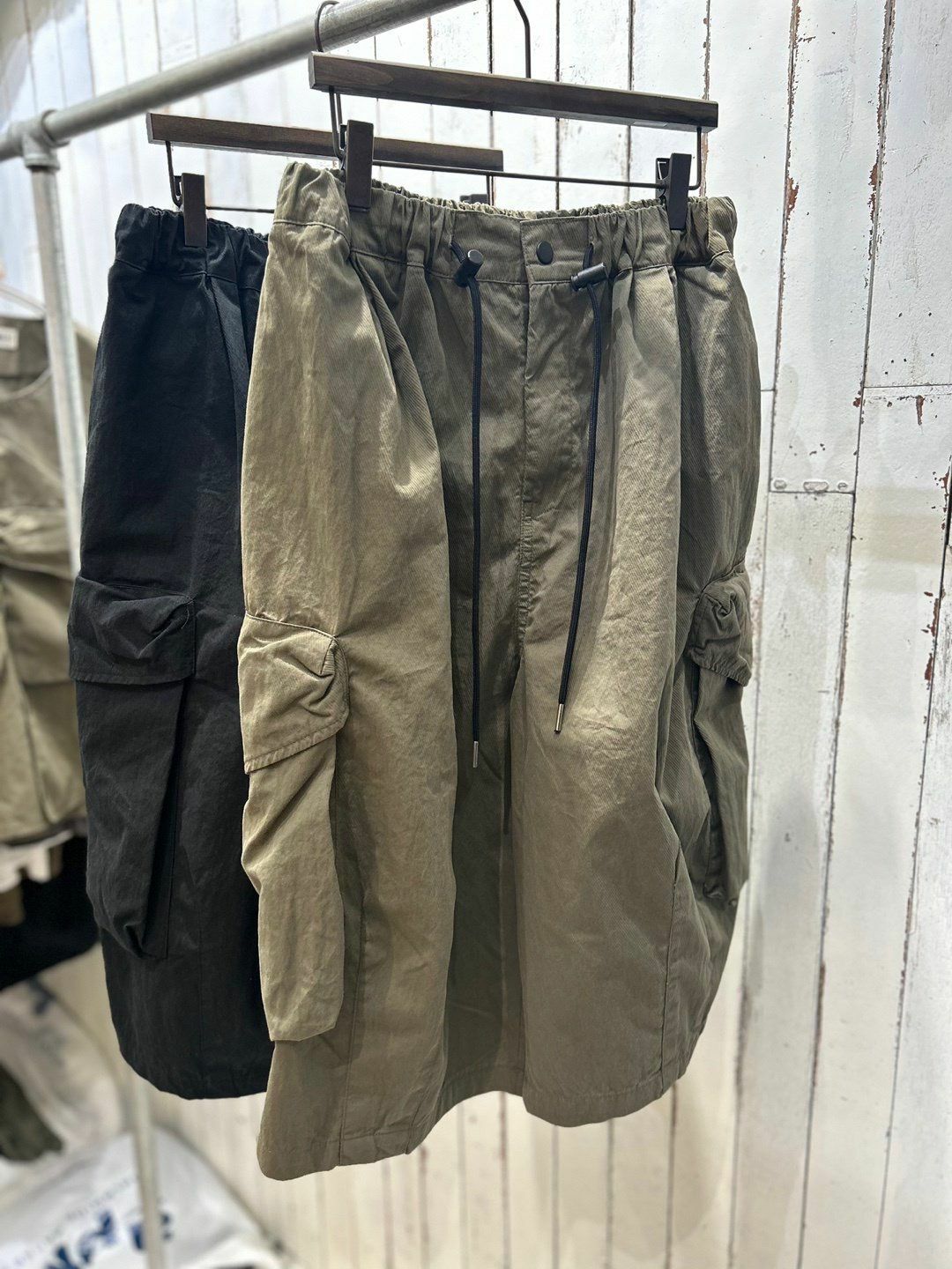 淨色工裝鬆身褲 FARMERS-023P