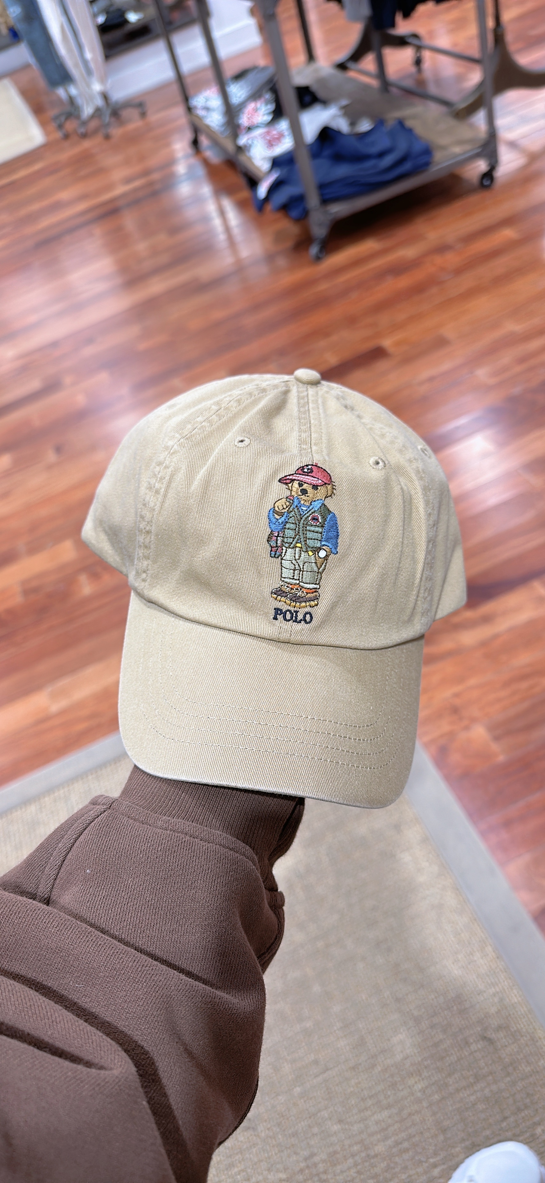 Ralph Lauren Polo bear cap