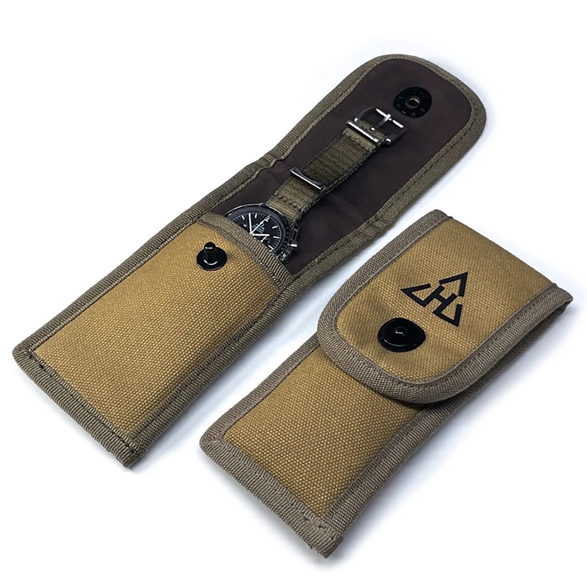 萬年鐘錶 - 英國  M-1937 卡其色手錶收納袋 WSP