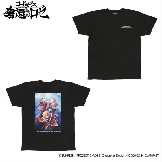 Pbandai 預訂2024/7月 コードギアス 奪還のロゼ ティザービジュアル フルカラーTシャツ