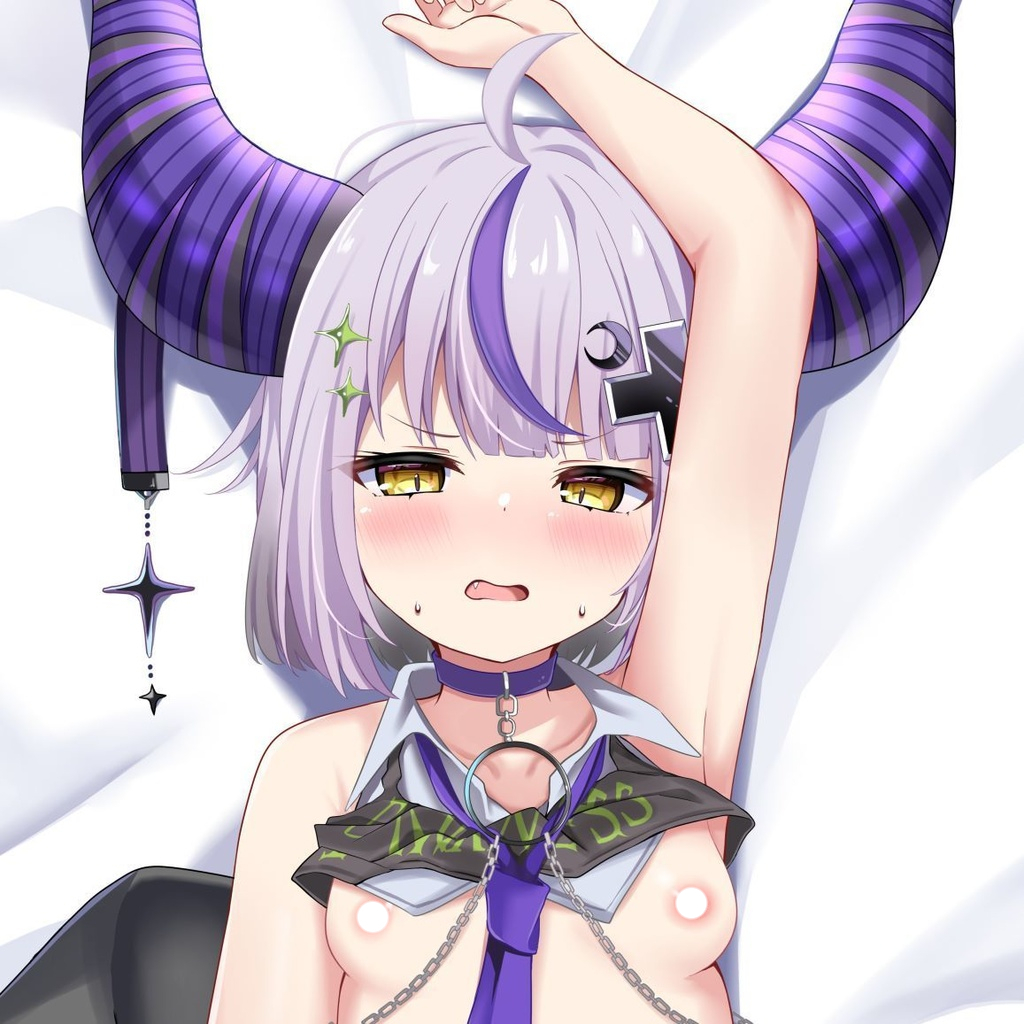 「同人代購」かぼすライム - 【非公式】lp様抱き枕カバー 抱枕套 Laplus🛸