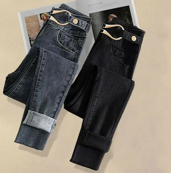 Straight Jeans#Single Piece (Blue) (M-4XL) (Contact customer service to confirm size after placing an order) 