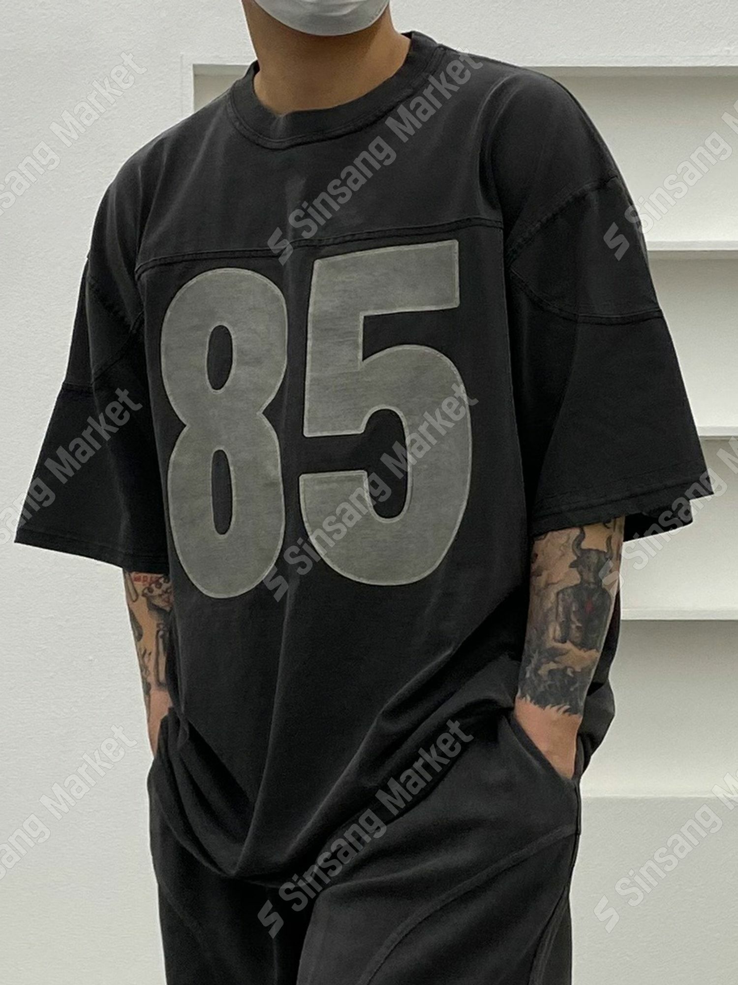 85橄欖球短袖T恤