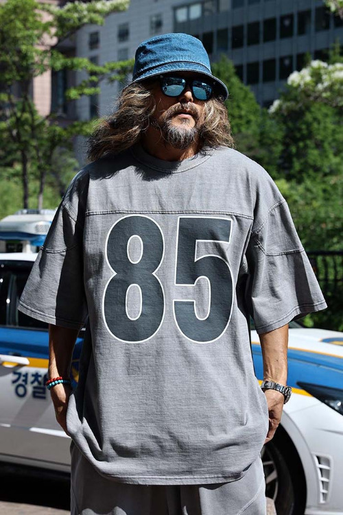 85橄欖球短袖T恤