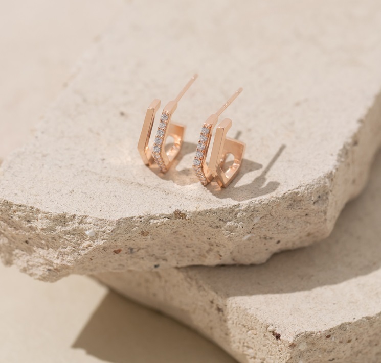 [haesool] 925Silver☆YUE4614 Earrings Haesool YUE4614 Earrings