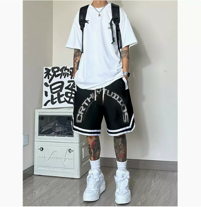 熱推速干透氣短褲（黑色M-5XL）（下單后聯繫客服確認發貨尺碼）