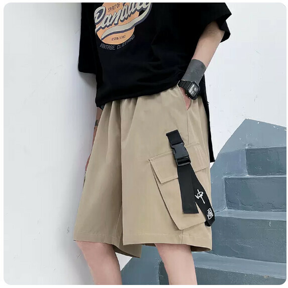 熱賣短褲男夏季（卡其色【M_5XL碼】（下單後聯繫客服確認發貨尺碼）
