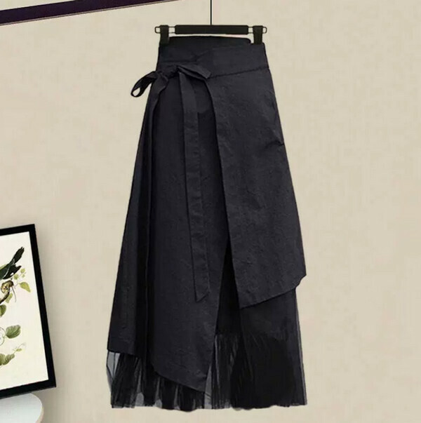 Fashion Skirt#Single Piece (Black) (M-4XL) (Contact customer service to confirm size after placing an order) 