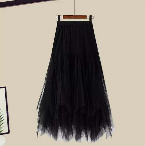 Skirt (One) (Black) (M-4XL) (Contact customer service to confirm size after placing an order) 