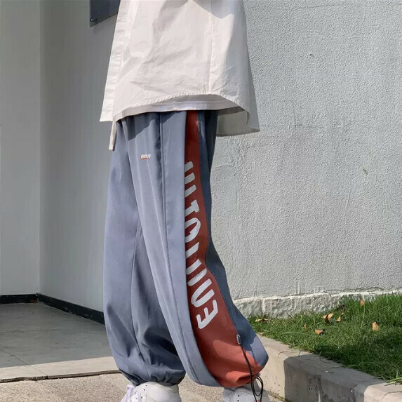 爆款直筒春秋長褲男（藍色【S_3XL碼】（下單後聯繫客服確認發貨尺碼）