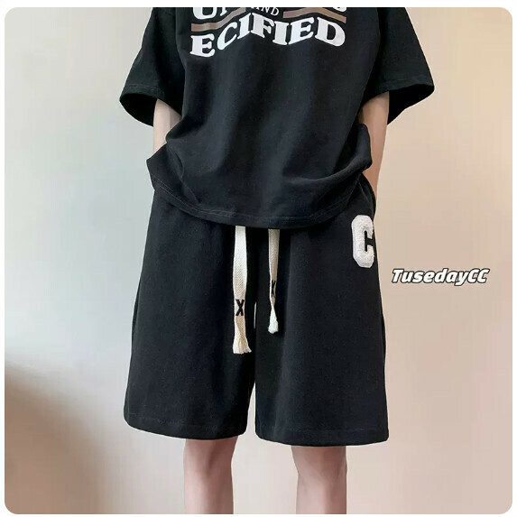 爆款籃球短褲男（黑色【M_2XL碼】（下單後聯繫客服確認發貨尺碼）