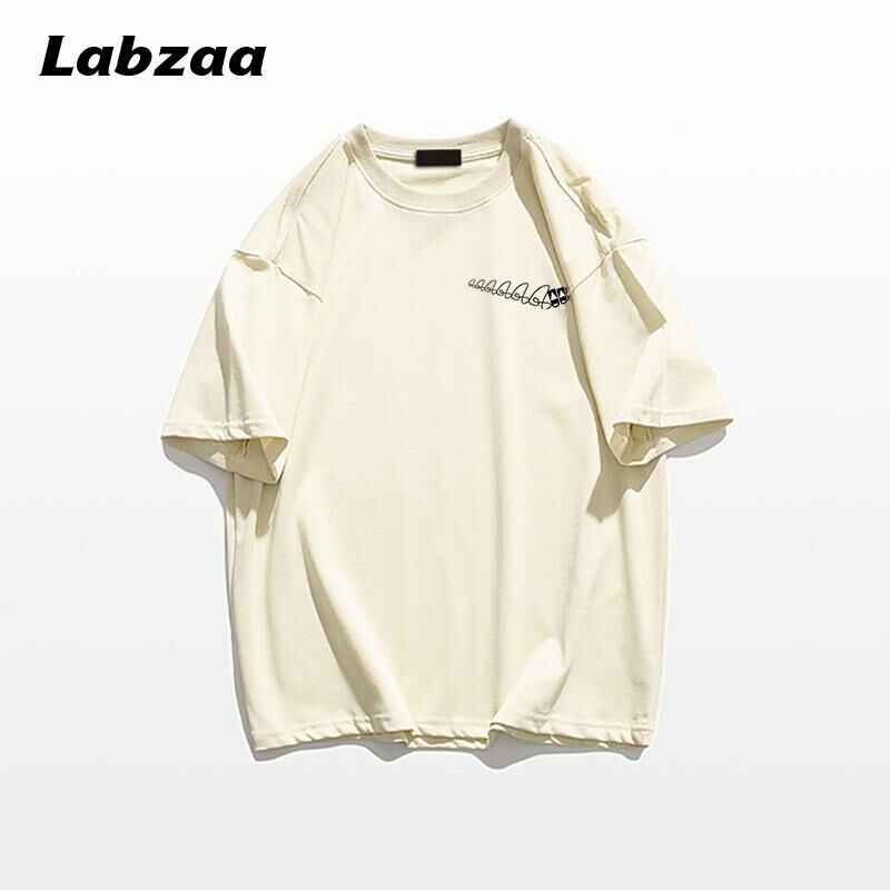 Casual loose short-sleeved T-shirt (M-3XL apricot color) [Please contact customer service to confirm the shipping size after placing an order]