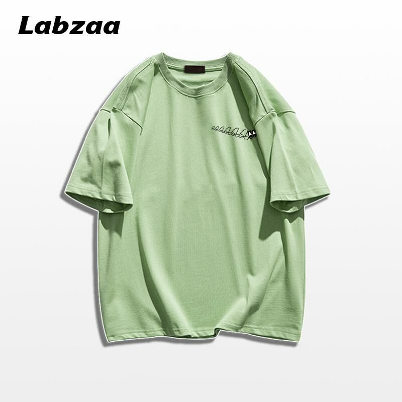 Casual loose short-sleeved T-shirt (M-3XL matcha green) [Please contact customer service to confirm the shipping size after placing an order]