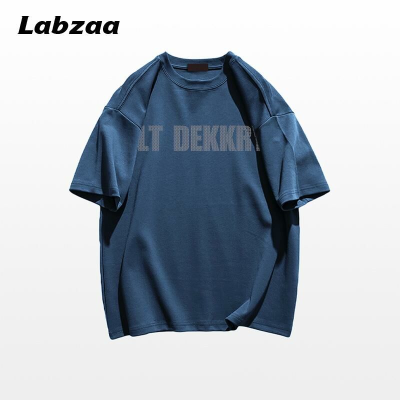 Casual loose short-sleeved T-shirt (M-3XL haze blue) [Please contact customer service to confirm the shipping size after placing an order]