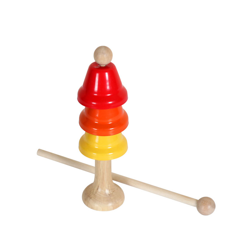ORFF B039-1 三音碰鈴 高品質 奧福樂器 兒童樂器 幼兒樂器