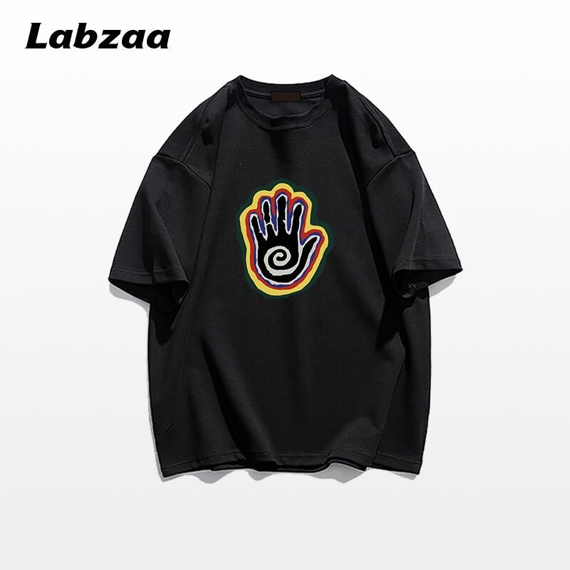 Casual loose short-sleeved T-shirt (M-3XL black) [Please contact customer service to confirm the shipping size after placing an order]
