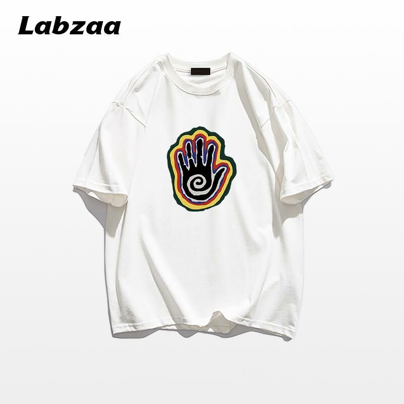 Casual loose short-sleeved T-shirt (M-3XL white) [Please contact customer service to confirm the shipping size after placing an order]