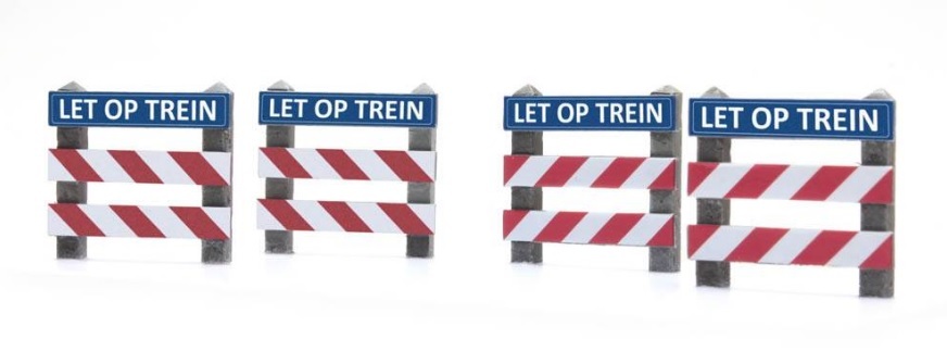 Artitec 387.362 HO規 荷蘭鐵路道口警告標誌