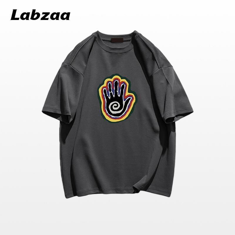 Casual loose short-sleeved T-shirt (M-3XL dark gray) [Please contact customer service to confirm the shipping size after placing an order]