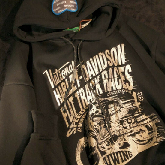 熱賣四處走走 連帽衛衣【黑色(加厚)】【S-XL碼】(下單後請聯絡客服確認發貨尺碼)