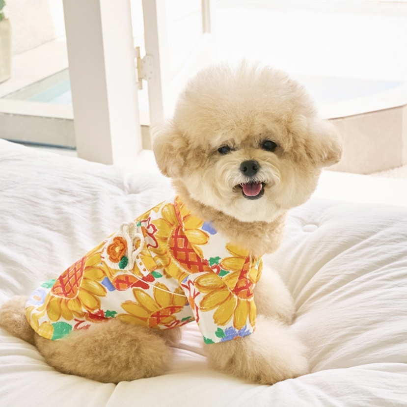 SunDress夏日花襯衫 (向日葵) - It’s sunny outside