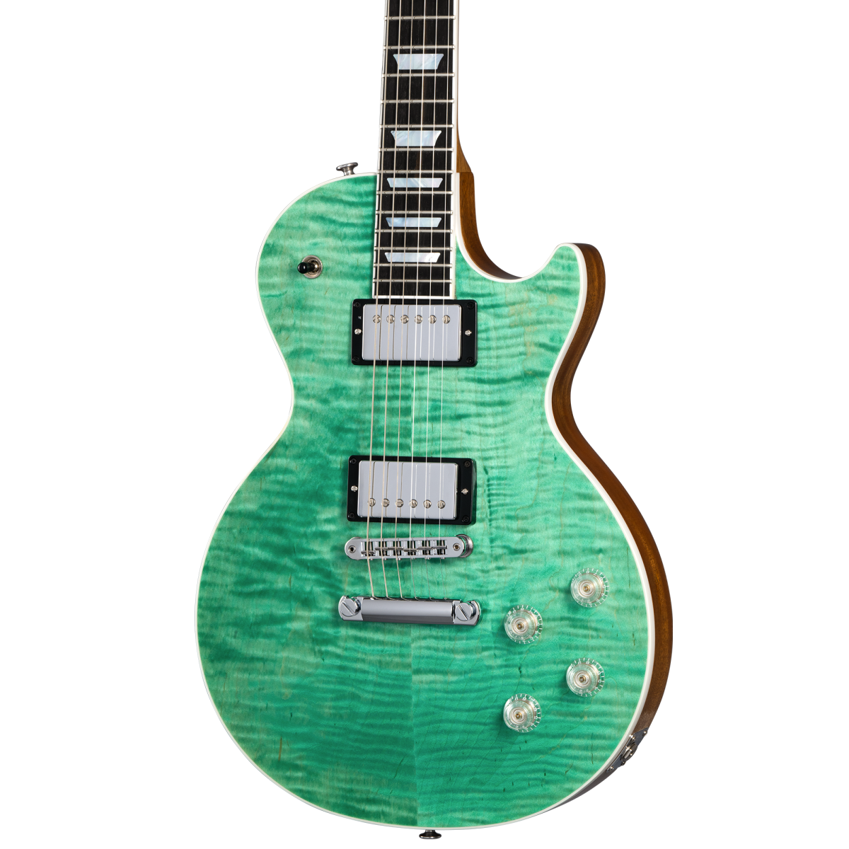 Gibson Gibson Les Paul Modern Figured Seafoam Green 電吉他 第 4 張圖片｜三峽吉他 / Bass