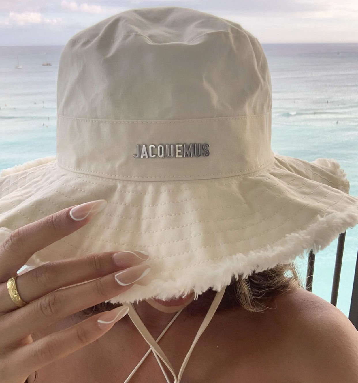 Jacquemus 寬帽沿漁夫帽