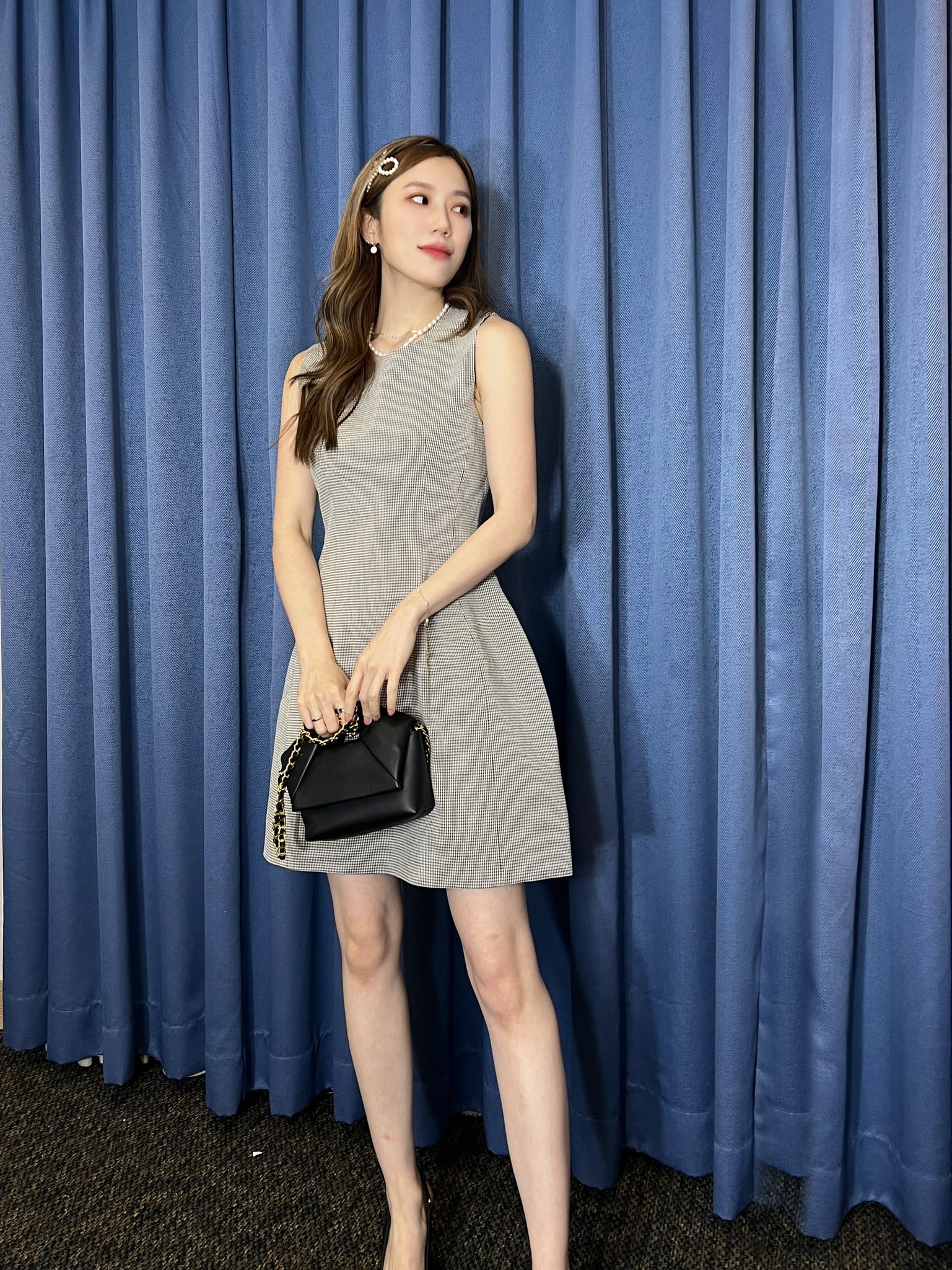 立體背心花苞洋