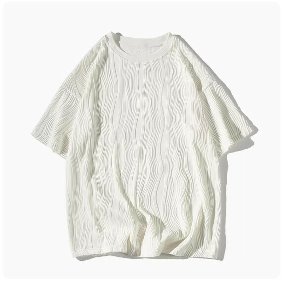 熱賣短袖T恤男（白色【M_5XL碼】（下單後聯繫客服確認發貨尺碼）