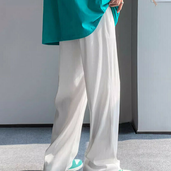 熱賣夏季長褲男（白色【M_5XL碼】（下單後聯繫客服確認發貨尺碼）