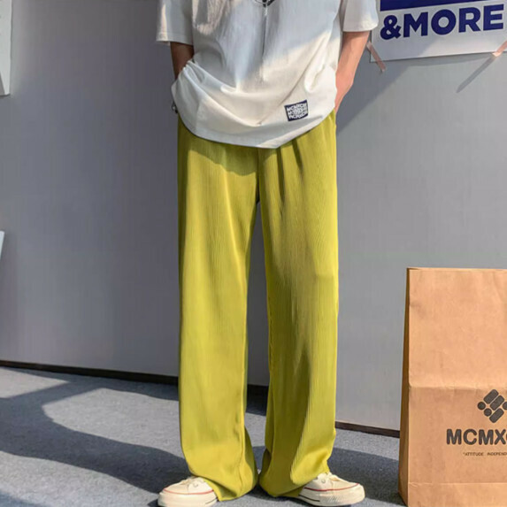 熱賣夏季長褲男（草綠色【M_5XL碼】（下單後聯繫客服確認發貨尺碼）