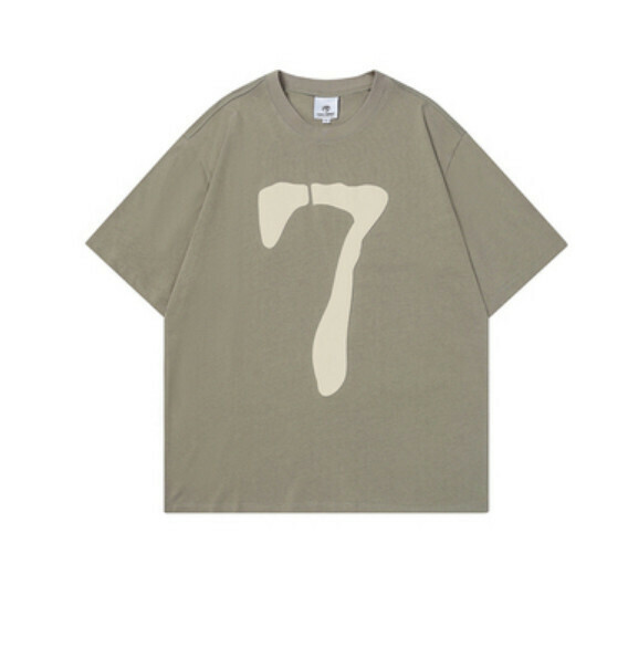 Digital Printing Short Sleeve T (Green) [S-2XL Size] [Contact Customer Service to Confirm Shipping Size after Placing an Order]