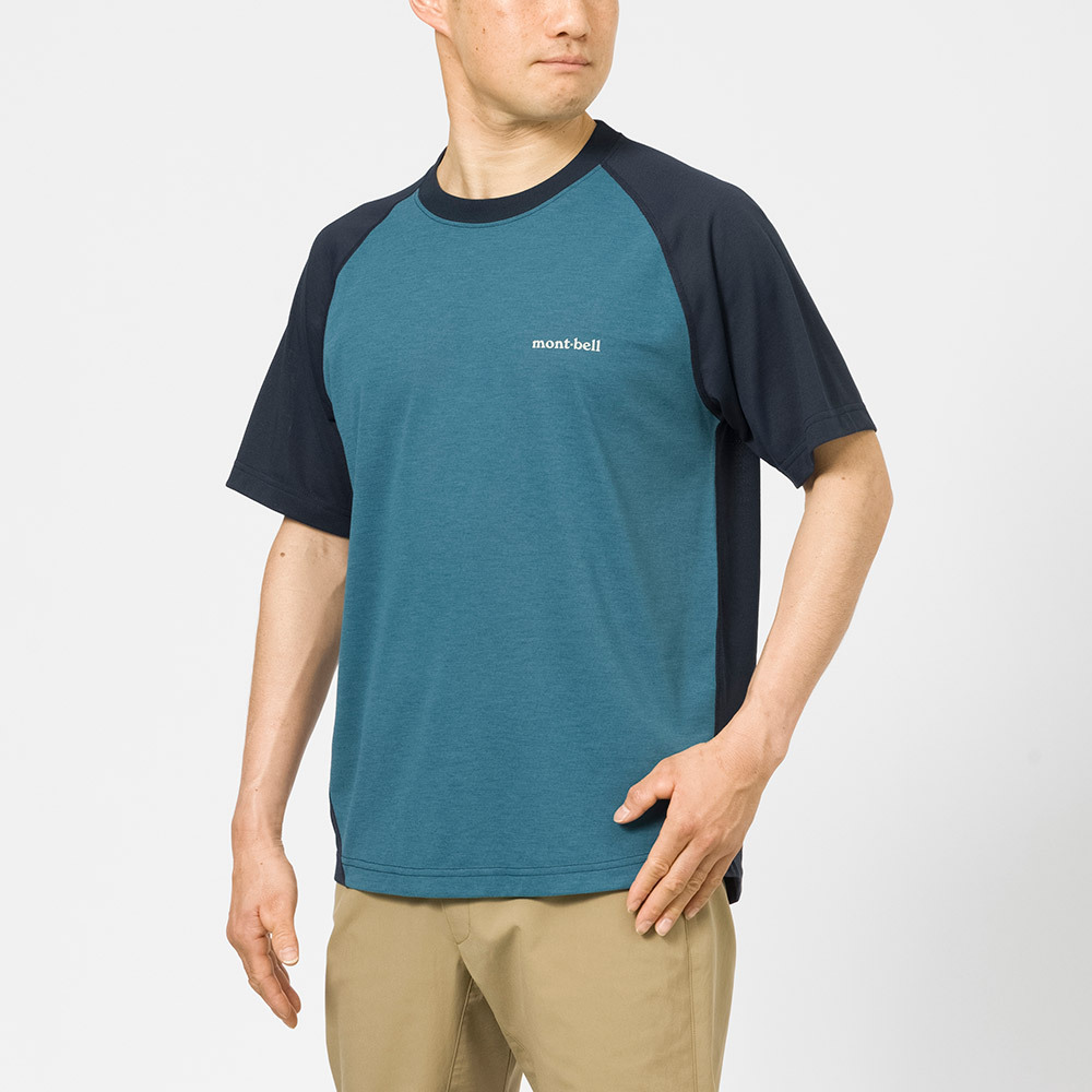 montbell: Wickron Raglan T Men's