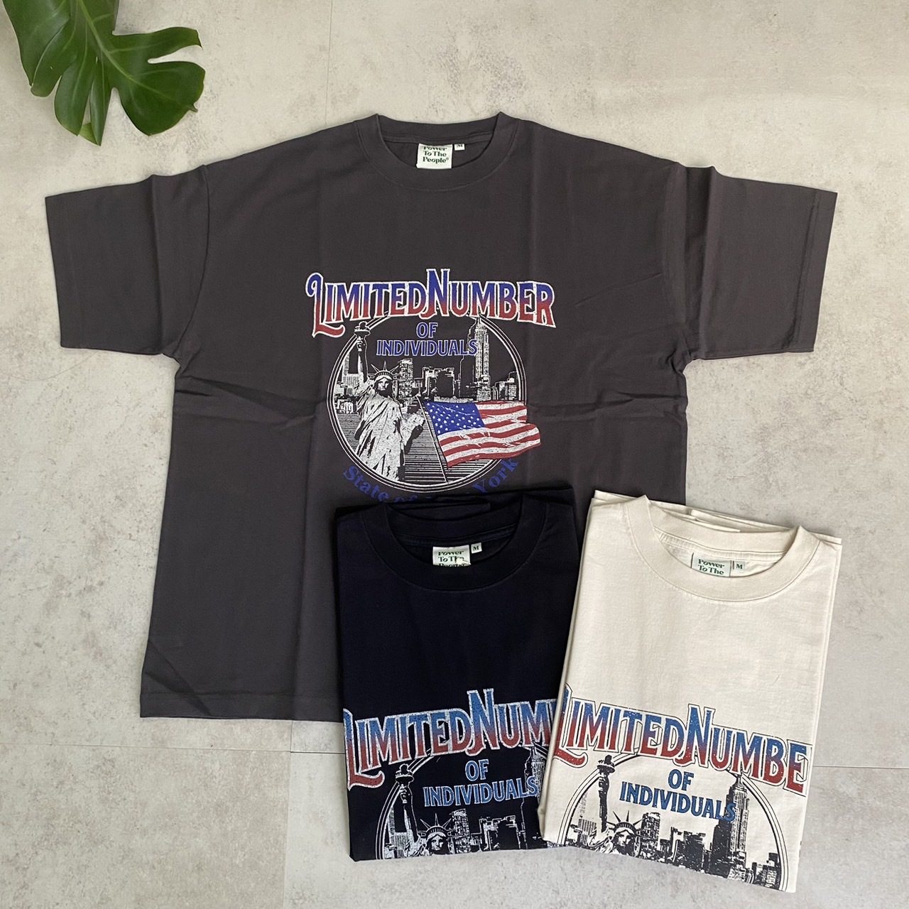 Power To The People 自由女神印刷短Tee 4501023-103