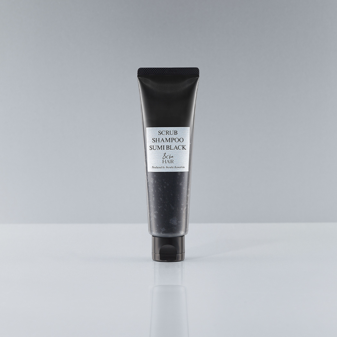 河北裕介 &be Scrub Shampoo Sumi Black 150g
