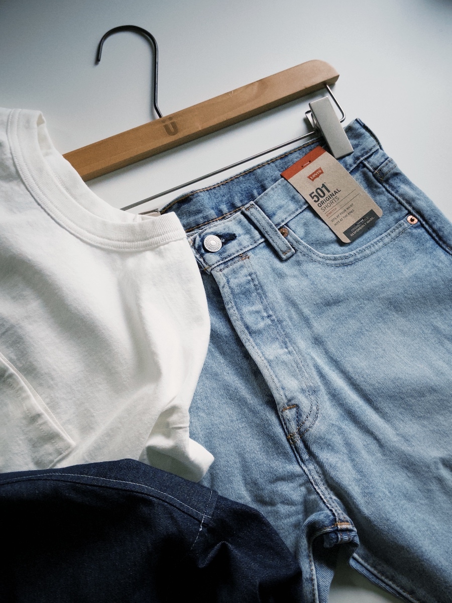 LEVI'S® 501™ original 水洗 丹寧短褲