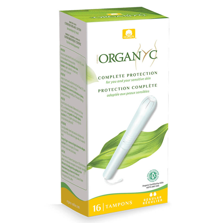 <2 滴> 有機棉棉條連導管普通流量獨立包裝 x 16