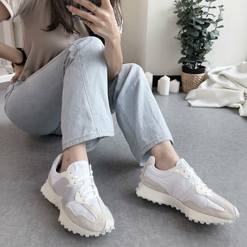 NEW BALANCE 327 灰白絲綢 [限時勁減!!]