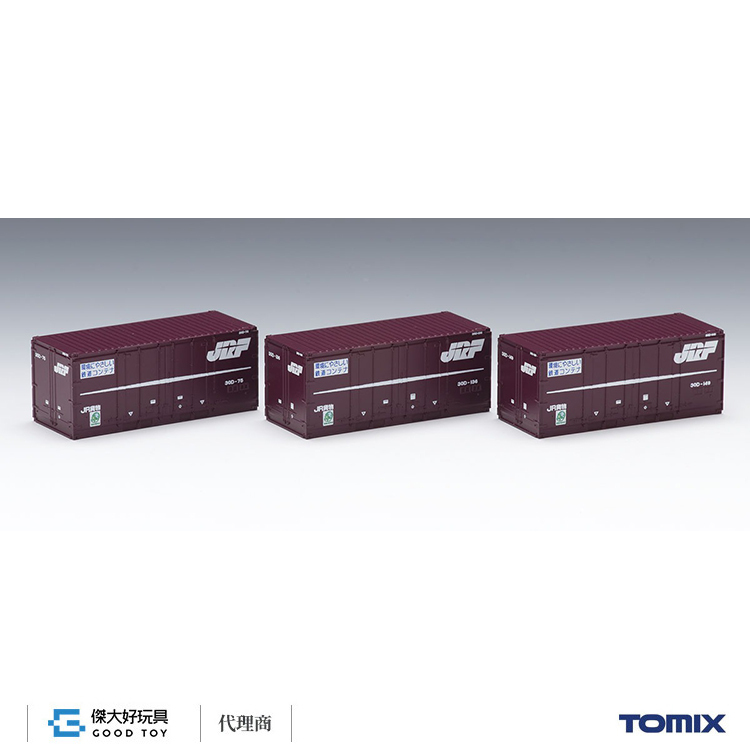 TOMIX 3305 貨櫃 JR 30D形 (3入)
