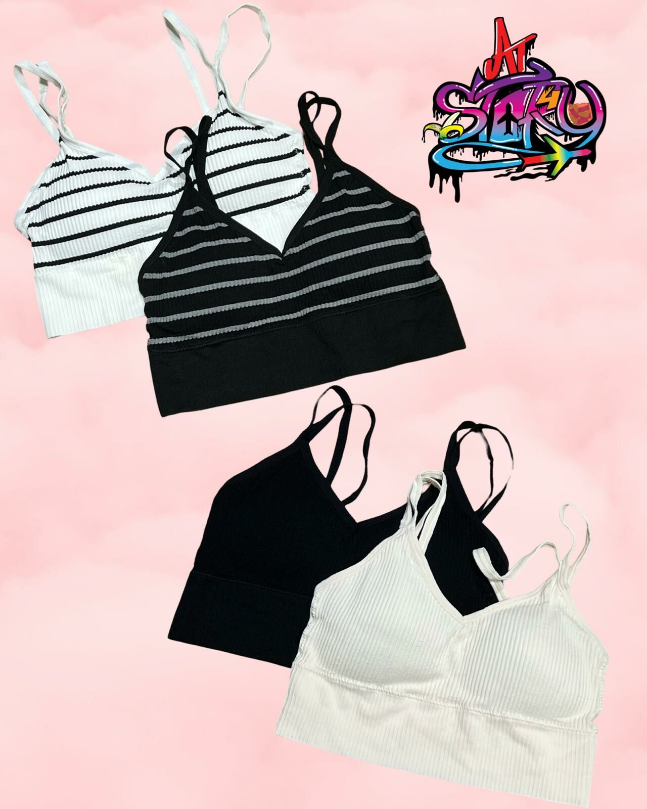 🇰🇷 韓國 吊帶打底 (薄PAD）(K5/F772)