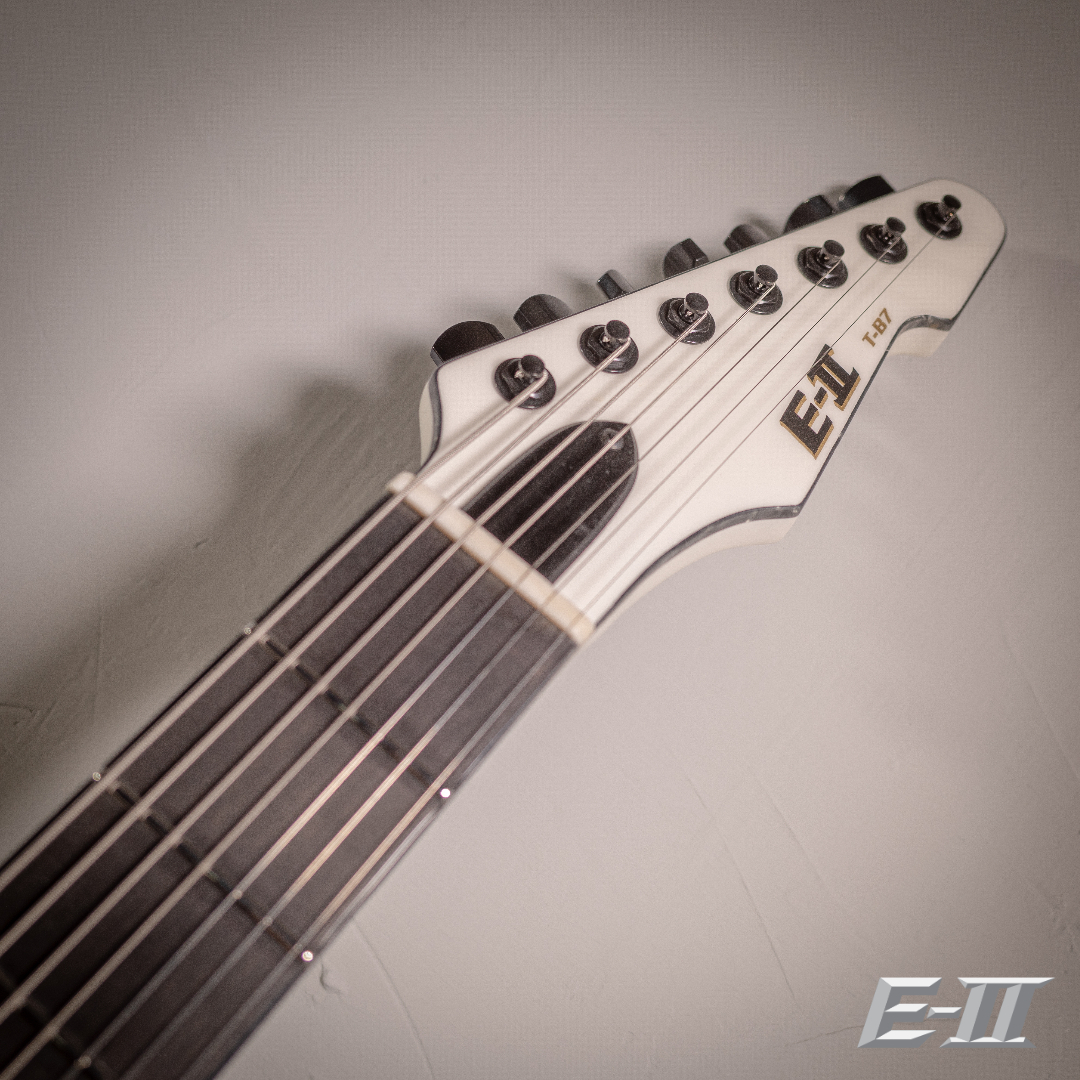 日廠ESP E-II T-B7 Satin Black 七弦主動式雙雙電吉他商品規格CONST